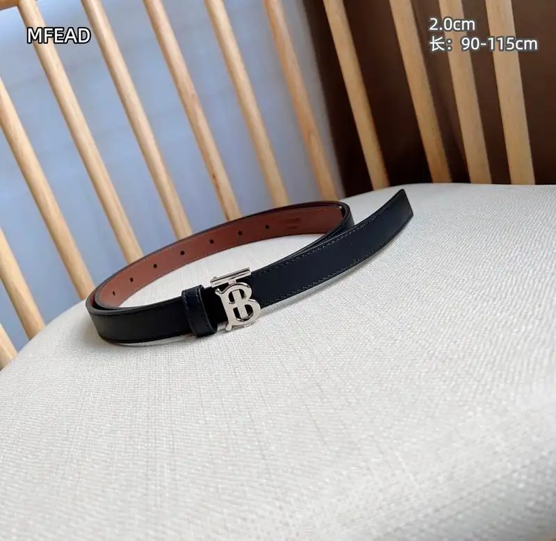 Burberry belt 20mmX90-115cm 8L02